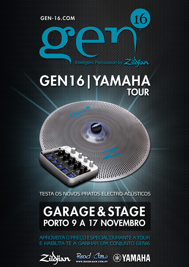 Gen16 | Yamaha Tour na Garage & Stage no Porto