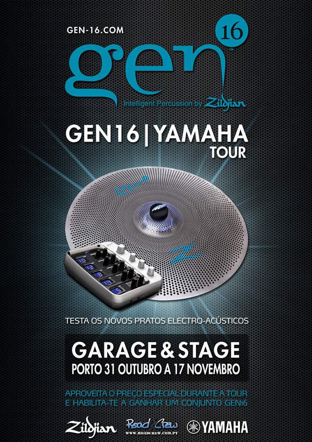 Gen16 | Yamaha Tour na Garage & Stage no Porto