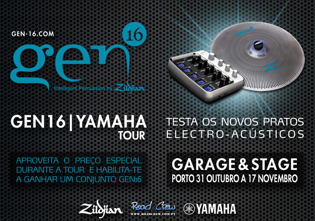 Gen16 | Yamaha Tour na Garage & Stage no Porto