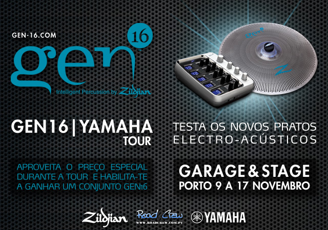 Gen16 | Yamaha Tour na Garage & Stage no Porto